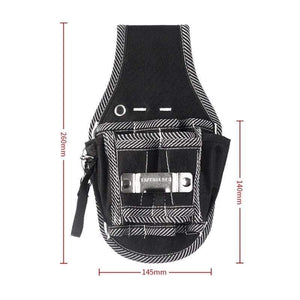 Planet Gates Professional 9 In 1 Screwdriver Kit Holder Portable Nylon Fabric Tool Bag Electrician Waist Pockets Tool Belt Pouch Bag
