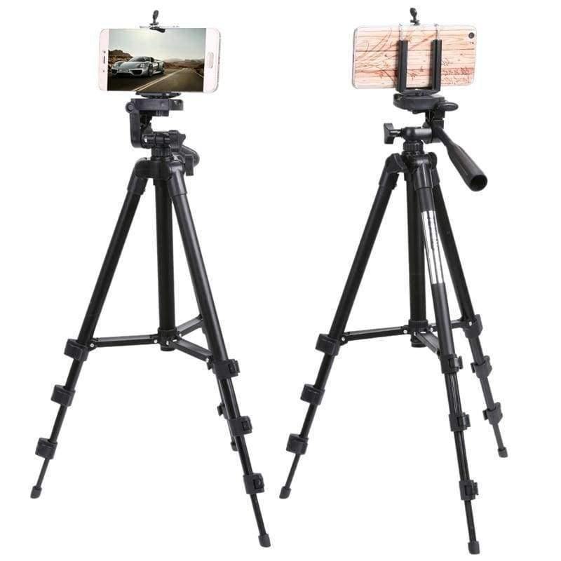 Professional Adjustable Camera Tripod Stand Phone Holder For Iphone For Samsung Smart Phone With Cloth Bag Drop Shipping