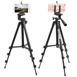 Professional Adjustable Camera Tripod Stand Phone Holder For Iphone For Samsung Smart Phone With Cloth Bag Drop Shipping