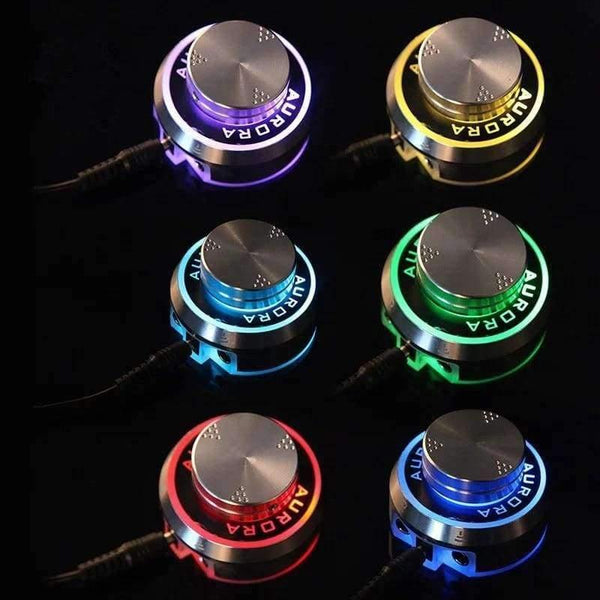 Planet Gates Professional Aurora Tattoo Power Supply with Power Adaptor for Coil & Rotary Tattoo Machines