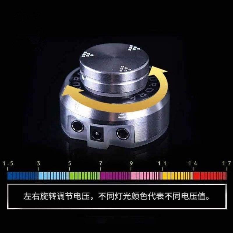 Planet Gates Professional Aurora Tattoo Power Supply with Power Adaptor for Coil & Rotary Tattoo Machines