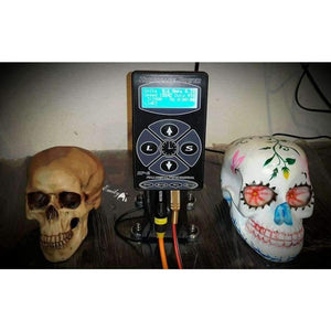 Planet Gates Professional Black HP-2 Hurricane Tattoo Power Supply Digital Dual LCD Display Tattoo Power Supply Machines Free Shipping