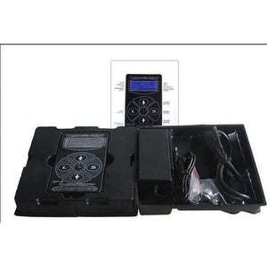 Planet Gates Professional Black HP-2 Hurricane Tattoo Power Supply Digital Dual LCD Display Tattoo Power Supply Machines Free Shipping