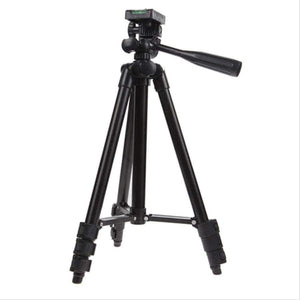 Planet Gates Professional Camera Phone Tablet Clip Tripod Holder Stand Mount With Handle Pan Tilt Tripod Head For iPhone iPad Samsung