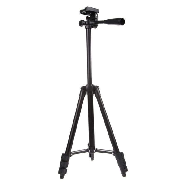 Professional Camera Phone Tablet Clip Tripod Holder Stand Mount With Handle Pan Tilt Tripod Head For Iphone Ipad Samsung