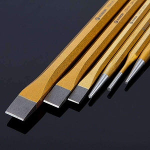Planet Gates Professional Carving Chisels Knife Punch CR-V Alloy Steel Hand Tools Chisel DIY for Brickwork Concrete Metal Stone
