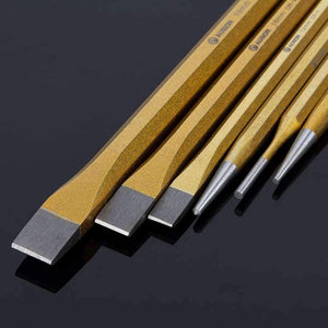 Professional Carving Chisels Knife Punch CR-V Alloy Steel Hand Tools Chisel DIY for Brickwork Concrete Metal Stone