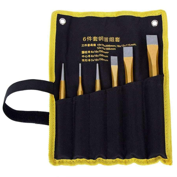 Professional Carving Chisels Knife Punch CR-V Alloy Steel Hand Tools Chisel DIY for Brickwork Concrete Metal Stone