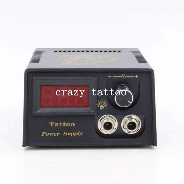 Planet Gates Professional Digital LCD Tattoo Power Supply High Quality Black Tattoo Power Supply For Tattoo Machine Free Shipping