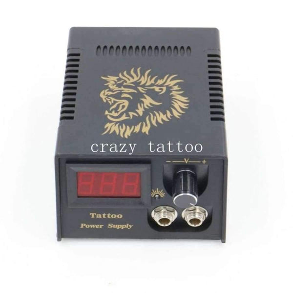 Planet Gates Professional Digital LCD Tattoo Power Supply High Quality Black Tattoo Power Supply For Tattoo Machine Free Shipping