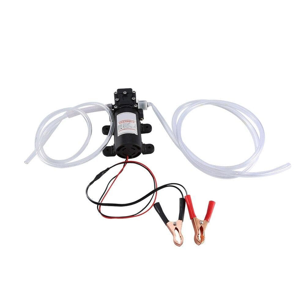 Planet Gates Professional Electric 12V Mini Oil Pump Diesel Fuel Engine Extractor Transfer Self-Priming To Exchange Car