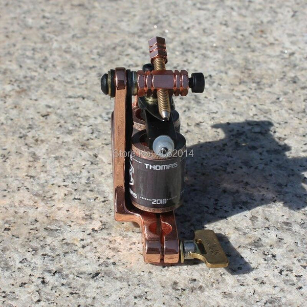 Planet Gates Professional Handmade Flyer Series Tattoo Machine Coils Alloy Custom Tattoo Gun For Shader Tattoo Supplies Free Shipping