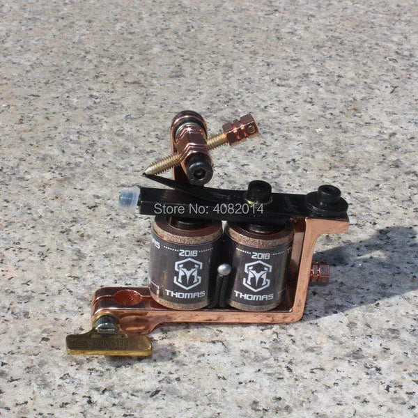 Planet Gates Professional Handmade Flyer Series Tattoo Machine Coils Alloy Custom Tattoo Gun For Shader Tattoo Supplies Free Shipping