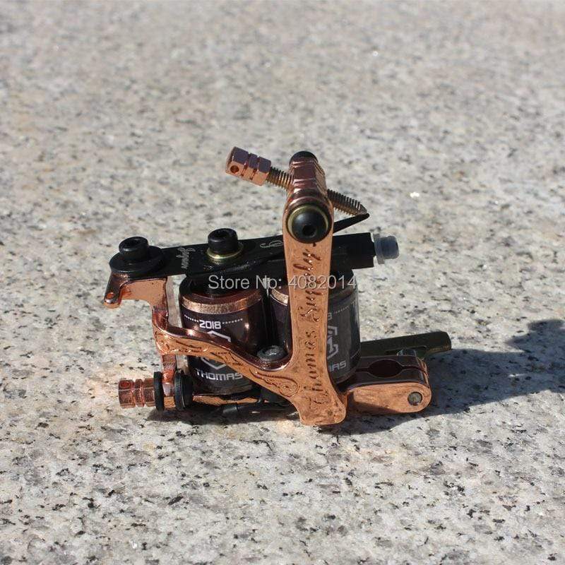 Professional Handmade Flyer Series Tattoo Machine Coils Alloy Custom T