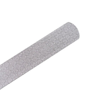 Planet Gates Professional Imports of stainless steel metal nail file Buffer Double Side manicure tools small rubbing polishing strip