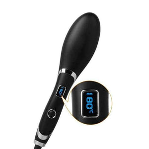 Planet Gates Professional  LED Hair Straightening Comb Brush Electrical Heated Styling Anion Care Anti Scald YF2018