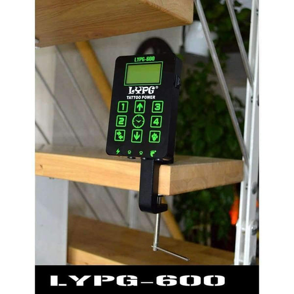 Planet Gates Professional LYPG Tattoo Power Supply with Power Adaptor for Coil & Rotary Tattoo Machines