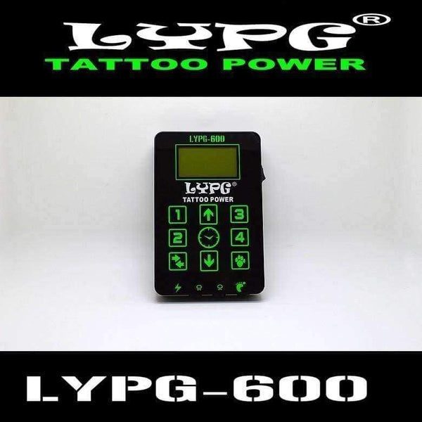 Planet Gates Professional LYPG Tattoo Power Supply with Power Adaptor for Coil & Rotary Tattoo Machines