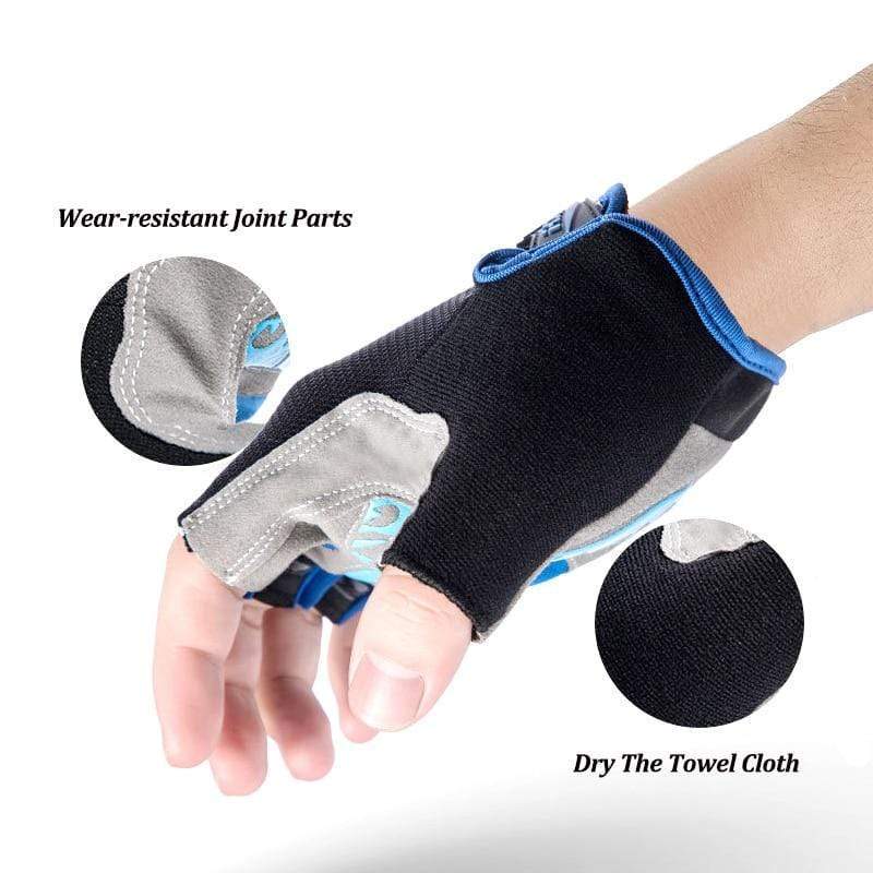 Planet Gates Professional Men Gym Fitness Gloves Women Half Finger Weightlifting Cycling Gloves Non-slip Summer Bicycle Bike Sport