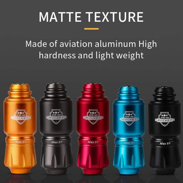 Planet Gates Professional Mini Rocket Tattoo Pen Cartridge Machine Rotary Tattoo Gun With Powerful Motor For Cartridge Needles Supplies