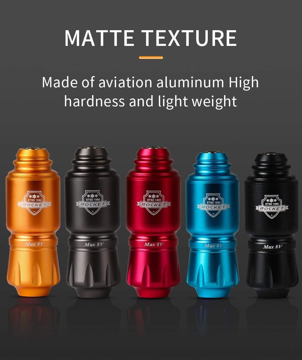 Planet Gates Professional Mini Rocket Tattoo Pen Cartridge Machine Rotary Tattoo Gun With Powerful Motor For Cartridge Needles Supplies
