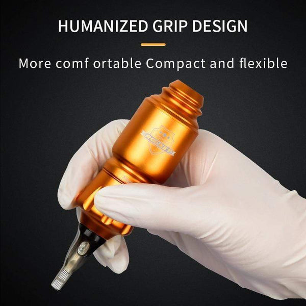 Planet Gates Professional Mini Rocket Tattoo Pen Cartridge Machine Rotary Tattoo Gun With Powerful Motor For Cartridge Needles Supplies
