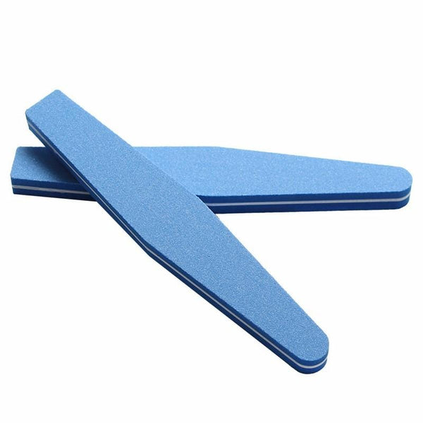 Planet Gates Professional Nail Files 10pcs Buffing Slim Crescent 100/180 Nail Beauty Tools Diamond Spong Block Polissoir Ongles Nail Tool