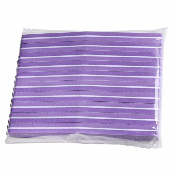 Planet Gates Professional Nail Files 10pcs Buffing Slim Crescent 100/180 Nail Beauty Tools Diamond Spong Block Polissoir Ongles Nail Tool