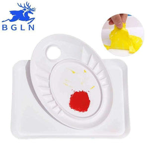 Planet Gates Professional No-Clean Acrylic Paint Palette  For Acrylic Painting Pigments Can Be Teared Paletas Palette Art Supplies