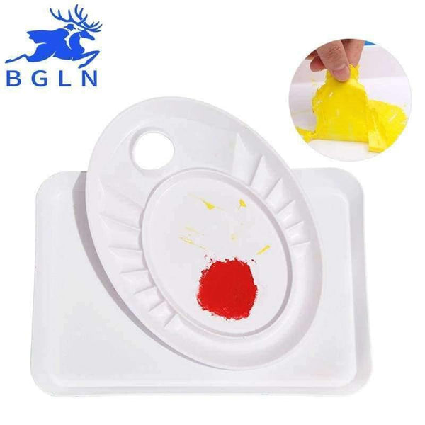 Planet Gates Professional No-Clean Acrylic Paint Palette  For Acrylic Painting Pigments Can Be Teared Paletas Palette Art Supplies