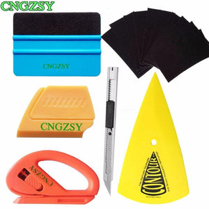 Planet Gates Professional no Scratch Squeegee Spare Fabric Felt Safety Cutter Art Knife Sharp Pointed End Scraper Car Wrap Vinyl Tool Kit K23