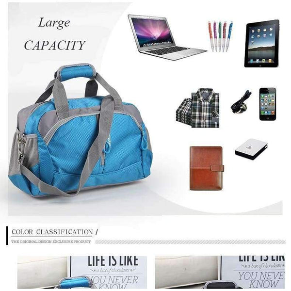 Planet Gates Professional Nylon Waterproof Sports Gym Bag women Men for the gym Fitness Training Shoulder handbags Bag yoga Bag Luggage