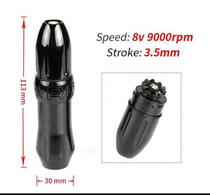 Planet Gates Professional Permanent Rotary Tattoo Machine Tattoo Eyebrow Pen for Cartridge  Rocket Motor Tattoo Pen Tattoo Gun Supplies