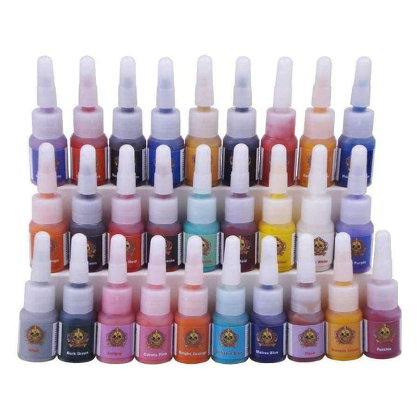 Planet Gates Professional piercing set 2 guns complete tattoo set make up permanent tattoo machine kit