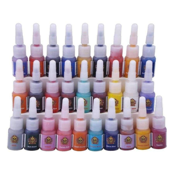 Planet Gates Professional piercing set 2 guns complete tattoo set make up permanent tattoo machine kit