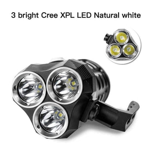 Planet Gates Professional Scuba Diving Flashlight Cree XPL 3000LM LED Light Underwater Searchlight 18650 Powerful LED Flashlight