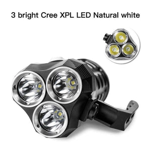 Planet Gates Professional Scuba Diving Flashlight Cree XPL 3000LM LED Light Underwater Searchlight 18650 Powerful LED Flashlight