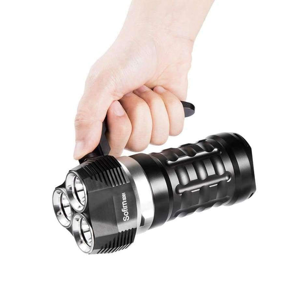 Planet Gates Professional Scuba Diving Flashlight Cree XPL 3000LM LED Light Underwater Searchlight 18650 Powerful LED Flashlight