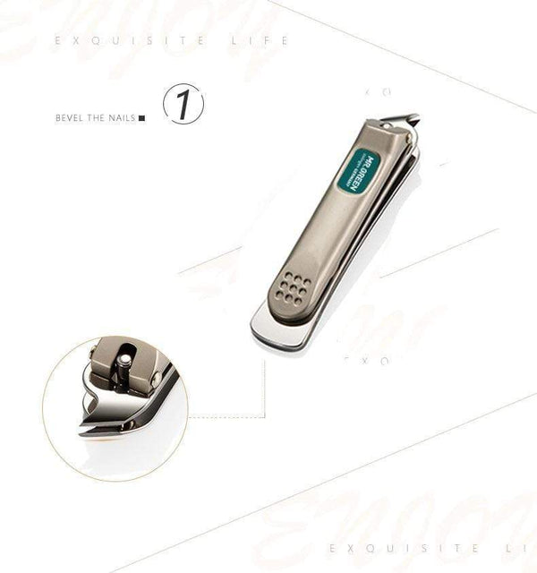 Planet Gates Professional Stainless steel nail clippers set home 4 in 1 manicure tools grooming kit art portable nail personal clean