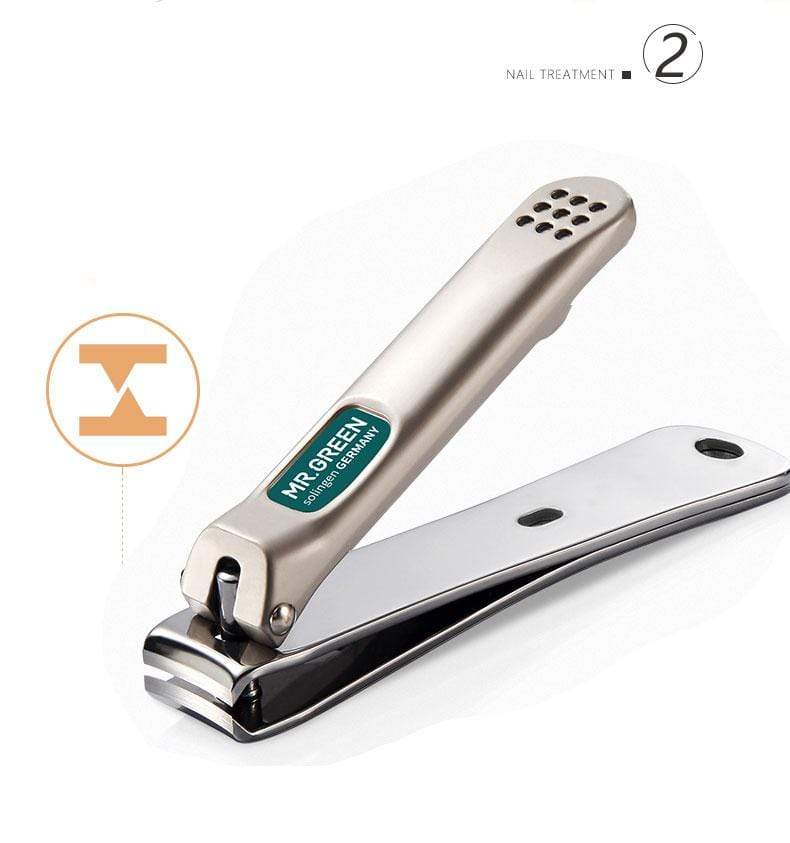 Planet Gates Professional Stainless steel nail clippers set home 4 in 1 manicure tools grooming kit art portable nail personal clean