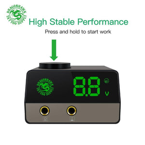 Planet Gates Professional Tattoo Kit Permanent Makeup Machine Set Tattoo Rotary Pen LCD Power Supply for Tattoo Artist