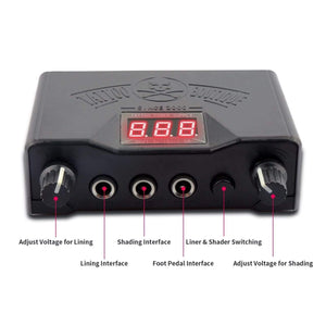 Planet Gates Professional Tattoo Kit Set Permanent Makeup Kit Rotary Machines Tattoo Power Supply Tattoo Needles Ink Complete Tools Supplies