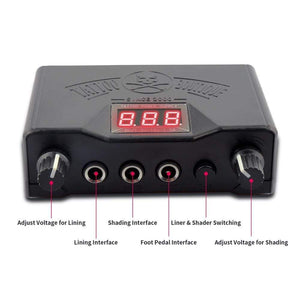 Planet Gates Professional Tattoo Kit Set Permanent Makeup Kit Rotary Machines Tattoo Power Supply Tattoo Needles Ink Complete Tools Supplies