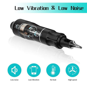 Planet Gates Professional Tattoo Kit Set Permanent Makeup Kit Rotary Machines Tattoo Power Supply Tattoo Needles Ink Complete Tools Supplies