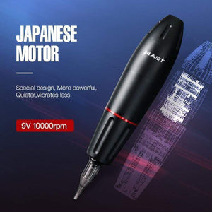 Planet Gates Professional Tattoo Kits Rotary Tattoo Pen Machine Guns Permanent Makeup Machine Color Inks Power Supply Cartridge Needles D3029