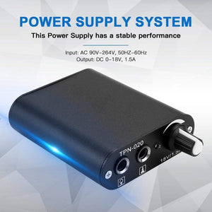 Planet Gates Professional Tattoo kits Set Pro Gun machine Power Pedal 10 Color ink sets power supply disposable needle Grip Tip US Plug New