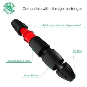 Planet Gates Professional Tattoo Pen Machine Mast K2 Makeup Rotary Tattoo Machine Set for Cartridge Needles Tattoo Supplies