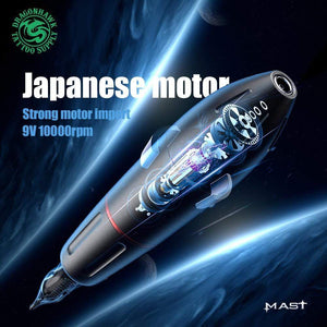 Planet Gates Professional Tattoo Pen Machine Mast K2 Makeup Rotary Tattoo Machine Set for Cartridge Needles Tattoo Supplies