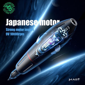 Planet Gates Professional Tattoo Pen Machine Mast K2 Makeup Rotary Tattoo Machine Set for Cartridge Needles Tattoo Supplies