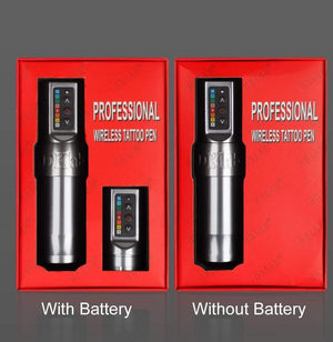 Planet Gates Professional Wireless Tattoo Pen Customized Coreless Motor Tattoo Machine For Tattoo Artists Permanent Makeup Machi